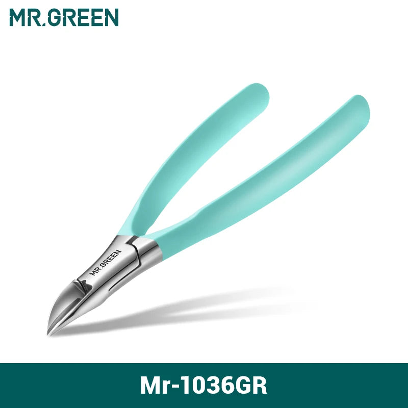 MR.GREEN Ingrown Toenail Clippers – Stainless Steel Precision Toenail Cutter for Thick Nails