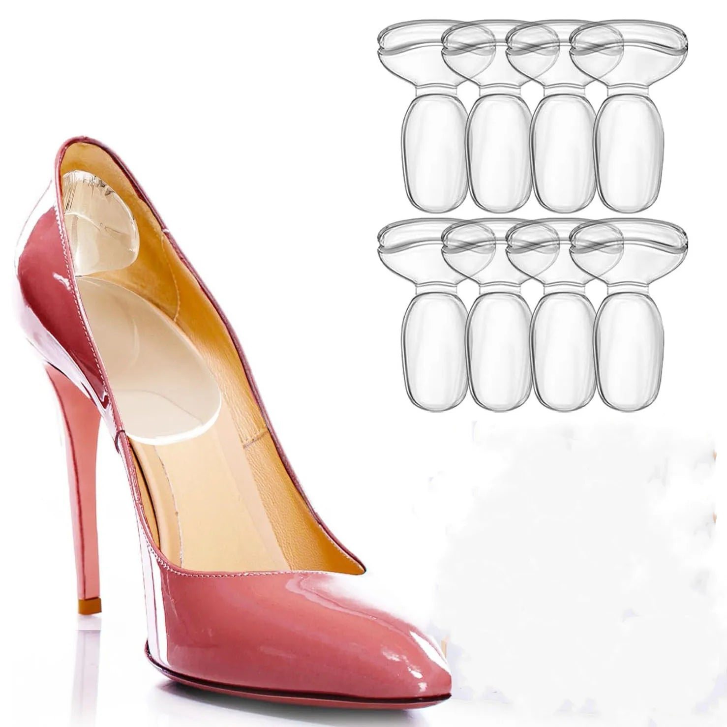 Hydrocolloid Heel Patch – Invisible Anti-Abrasion Gel Heel Pads for High Heels, Blister & Callus Relief