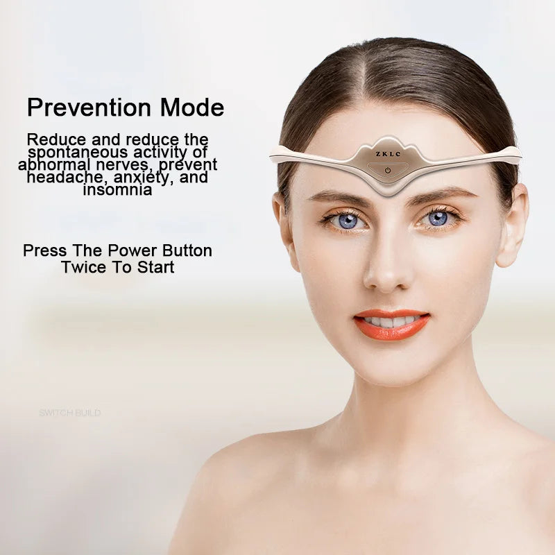 Queen Crown Smart Sleep Head Massager — Electric Migraine Relief & Deep Sleep Aid