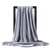 Silk Satin Square Scarf 90 x 90 cm (35.4 x 35.4 in) – Women’s Hijab Shawl Bandana Headscarf Foulard, 28 Colors