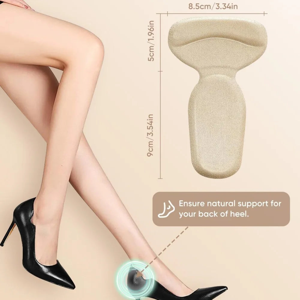 Hydrocolloid Heel Patch – Invisible Anti-Abrasion Gel Heel Pads for High Heels, Blister & Callus Relief