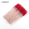 Eyelash Brushes Mascara Wands Spoolies – Eyebrow & Lash Extension Tools, 5 or 50-Pack