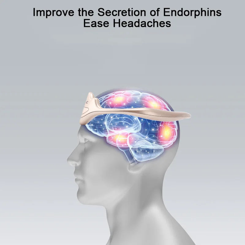 Queen Crown Smart Sleep Head Massager — Electric Migraine Relief & Deep Sleep Aid