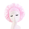 African Style Satin Bonnet Sleep Cap with Wide Elastic Band Women's Turban Headwrap Scarf