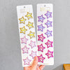 10/20/30/40-Pack Colorful Waterdrop Hairpins for Girls – Cute Kids Hair Clips Barrettes