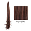 Soowee 32in (81 cm) Long Layered Clip-In Ponytail Extension, Blonde Heat-Resistant Synthetic Hairpiece