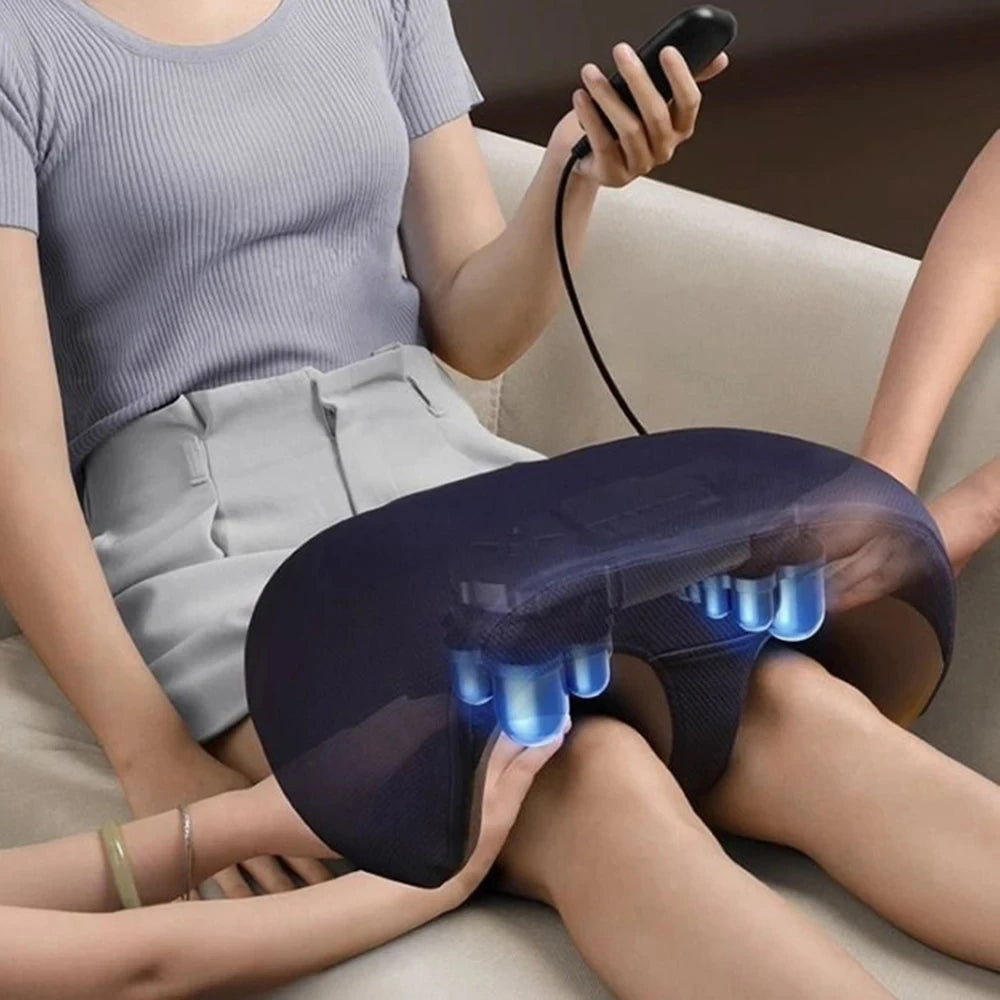 Extra-Large Electric Heated Foot Massager — Acupoint Heat Therapy for Comfortable, Healthy Foot Massage