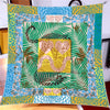90 x 90 cm (35 in) Checkered Horse Print Twill Silk Square Scarf, Women's Luxury Bandana Shawl Hijab Neckerchief