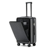 20-Inch (51 cm) Front-Opening Cabin Spinner Carry-On Luggage with TSA Lock & USB Charging