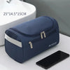 Mochatree Men's Hanging Toiletry Bag 9.8x5.7x5.9 in (25x14.5x15 cm) – Water-Resistant Travel Dopp Kit & Hanging Wash Organizer