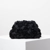 Elegant Rose Clutch Bag - Floral Kiss-Lock Evening Bag for Weddings & Parties