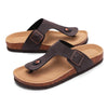 Women's Cork Suede Mules with Arch Support - Anti-Slip Outdoor Clogs