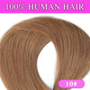100-200g Remy Human Hair Clip-In Extensions Full Head Dark Brown 14–28 in (35–70 cm) 7-Piece Clip-On Set