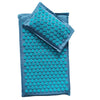 Acupressure Spike Mat Set 74 x 44 cm (29 x 17 in) with Pillow & Carry Bag – Natural Linen Buckwheat Massage Mat for Yoga & Pain Relief