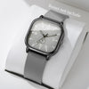 Women's Silicone Strap Quartz Watch – Casual Sports Wristwatch, 35mm Dial, 20mm Band (230mm / 9.06in)