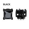 3-Pack Magnetic Clip-On Earrings for Men & Women - Round Zircon Crystal Non-Piercing Studs, Punk Hiphop Stainless Steel