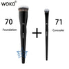 Big Chubby Foundation Brush – Professional Synthetic Hair Makeup Blender for Cream & Liquid Foundation