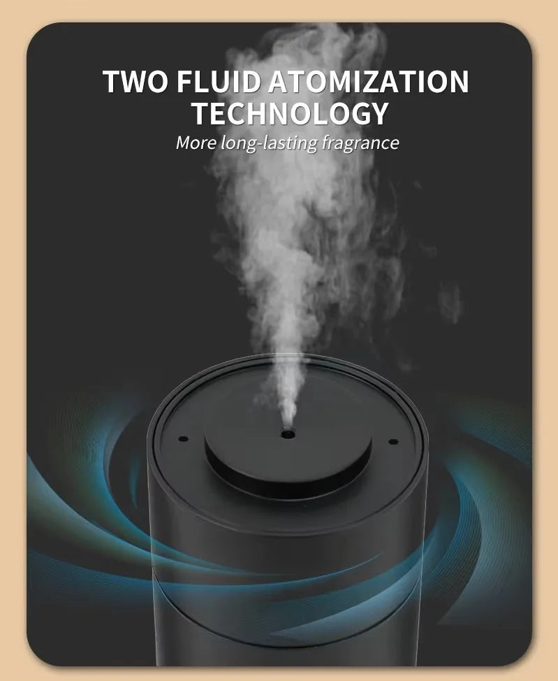 Bluetooth Smart Waterless Scent Diffuser for Home & Hotel Rooms - App-Controlled Fragrance Machine