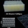 Double-Sided Nail Glue Stickers 600/1200 PCS Waterproof Breathable Adhesive Tabs for False Press-On Nails