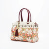 CHCH Women's Floral Bucket Bag - Large Capacity PVC Handbag for Travel & Events