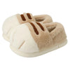 Women's Furry Cat Paw Slippers - Non-Slip Fluffy Indoor Mules Warm Home Slides