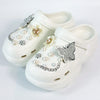 Women's Butterfly Bow Clog Sandals - EVA Wedge Slip-On Beach & Garden Shoes