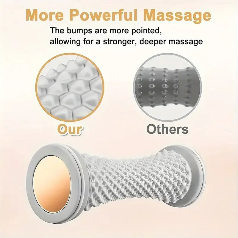 Manual Foot Massage Roller — Plantar Fascia & Yoga Massage Ball for Muscle Relaxation