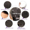 36-Inch (91 cm) Chocolate Brown Body Wave HD 13x6 Swiss Lace Front Human Hair Wig, Brazilian, Pre-Plucked, 200% Density