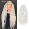 Ariel Water Wave Twist Crochet Braids – Ombre Synthetic Deep Wave Hair Extensions, 22 Inch (55 cm)