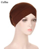 Women's Turban Head Wrap Bandana Bonnet - Inner Hijab Sleep Cap, Fits 55-60 cm (21.7-23.6 in), 9 Colors