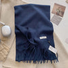 SENAIFEI Luxury Winter Wool Scarf for Women – Cashmere-Feel Pashmina Shawl Wrap, Thick Soft 30 x 200 cm (11.8 x 78.7 in)