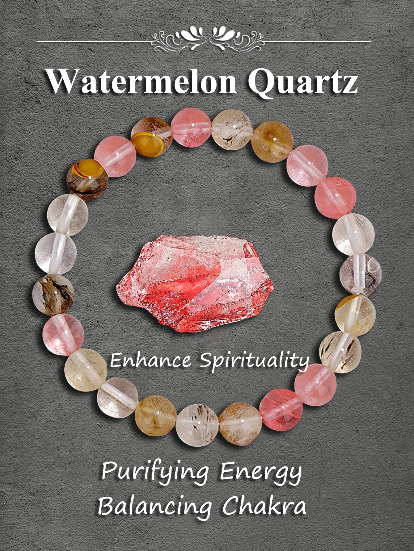 Natural Pyrite Bead Bracelet Unisex Healing Stone Jewelry for Wealth Abundance and Protection