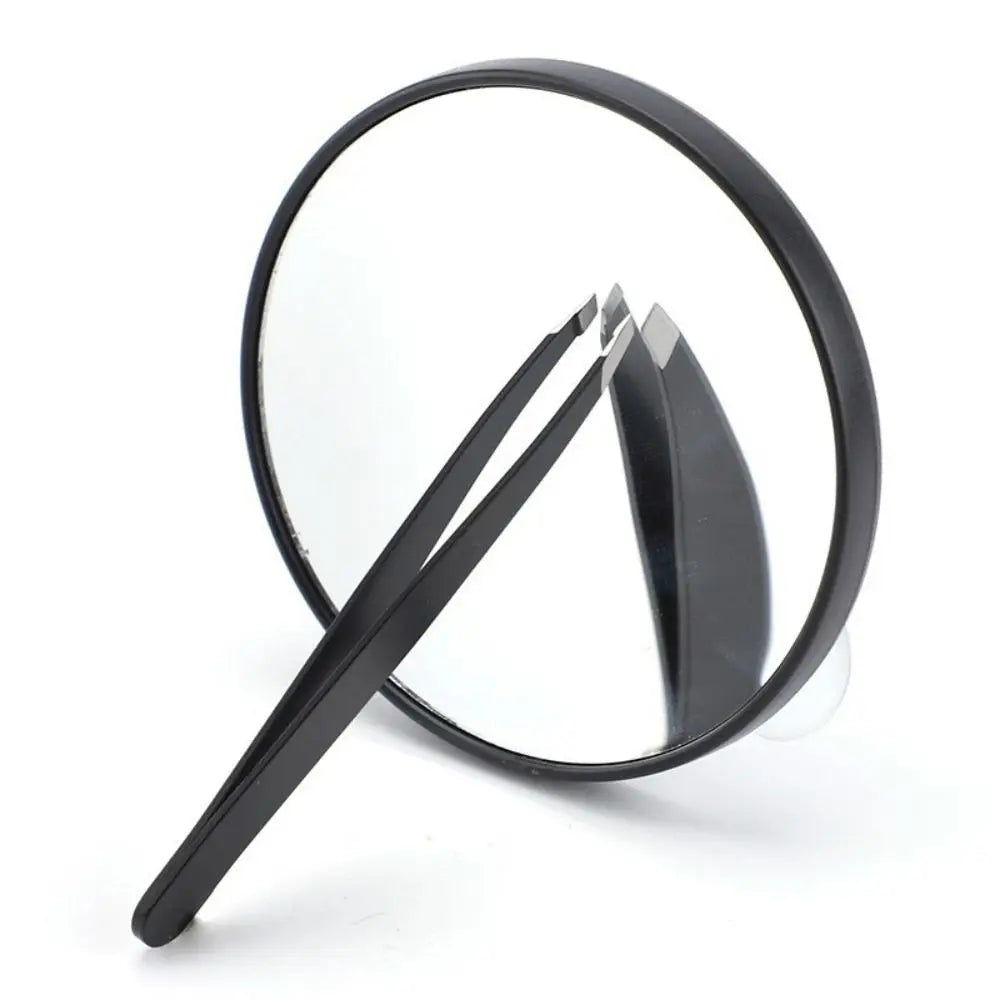 10x 20x 30x Blackhead Magnifying Mirror 3.5in (8.8cm) High-Definition Round Cosmetic Makeup Mirror with Suction Cups