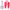 Red Semi-Permanent UV Gel Nail Polish 15ml (0.5 fl oz) Top & Base Hybrid