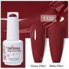 15ml (0.5 fl oz) Gel Nail Polish – HEMA/TPO-Free Semi-Permanent UV/LED No-Wipe Top Coat Nail Art