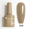Hema-Free TPO-Free Gel Nail Polish 7.5ml, Glitter Jelly & Nude Shades, Soak-Off UV/LED Full Coverage French