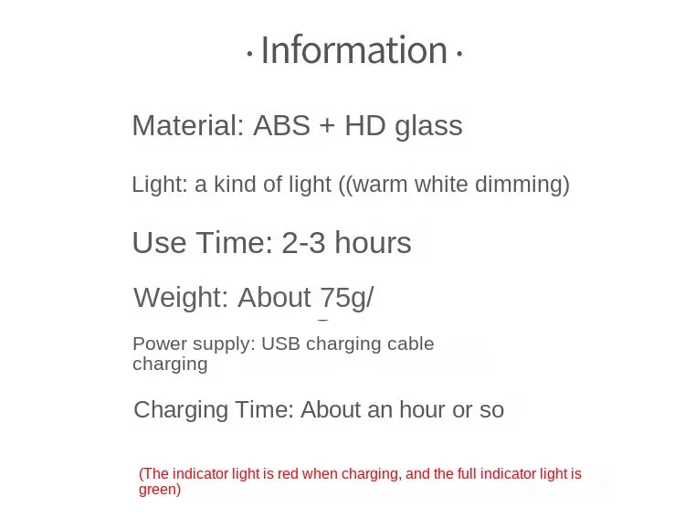 Portable LED Makeup Mirror — Pocket Mini Handheld Folding Lighted Round Mirror