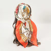 Satin-Feel Square Scarf 90 x 90 cm (35.4 x 35.4 in) – Satin-Look Polyester Hijab, Neckerchief, Shawl & Headscarf for Women
