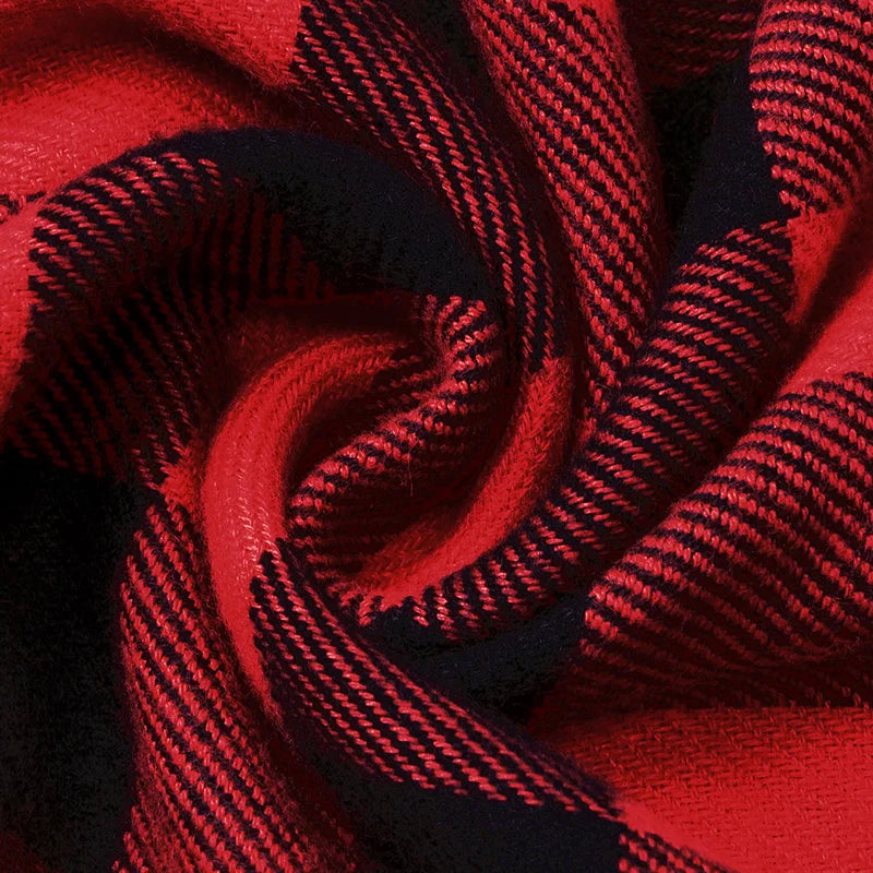 New Design Plaid Cashmere Scarf Man Tassel Shawl Stripe Pashmina Keep Warm Winter Scarf Outdoor High Quality Neck Cover Scarf