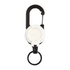Anti-Theft Retractable Metal Keychain with Elastic Rope and Easy-Pull Buckle - Sporty Yoyo Key Ring for Keys, Ski Passes & ID Cards