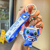 Lilo & Stitch Silicone Keychain Pendant - Cartoon Key Ring for Car, Phone & Bag (4–6 cm / 1.6–2.4 in)