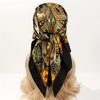 Satin-Feel Square Scarf 90 x 90 cm (35.4 x 35.4 in) – Satin-Look Polyester Hijab, Neckerchief, Shawl & Headscarf for Women