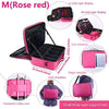 Large Capacity Professional Makeup Case – Travel Cosmetic & Nail Tool Organizer, Oxford Fabric Zipper