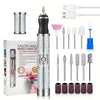 Rechargeable Electric Nail Drill Kit – Portable 4-Speed 20,000 RPM Manicure & Pedicure Set with 30+ Bits USB