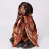 Satin-Feel Square Scarf 90 x 90 cm (35.4 x 35.4 in) – Satin-Look Polyester Hijab, Neckerchief, Shawl & Headscarf for Women