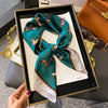 Luxury Satin-Feel Square Scarf 70 x 70 cm (27.6 x 27.6 in) – Women's Fashion Neck Wrap, Headband & Bandana