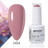 15ml Gel Nail Polish 65 Colors Soak-Off UV/LED Semi-Permanent Nail Gel Varnish