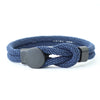 Men's Double-Layer Rope Bracelet 4mm (0.16 in) Nylon Cord with Lucky Red Thread — 3 Sizes | Gift for Him