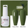 Top & Base 15ml (0.5 fl oz) Gel Nail Polish – Semi-Permanent UV/LED Soak-Off Base Coat and Top Coat, Long-Lasting Manicure