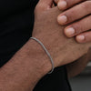 Gold Stainless Steel Cuban Link Bracelet - Unisex Hip Hop Chain with Lobster Clasp